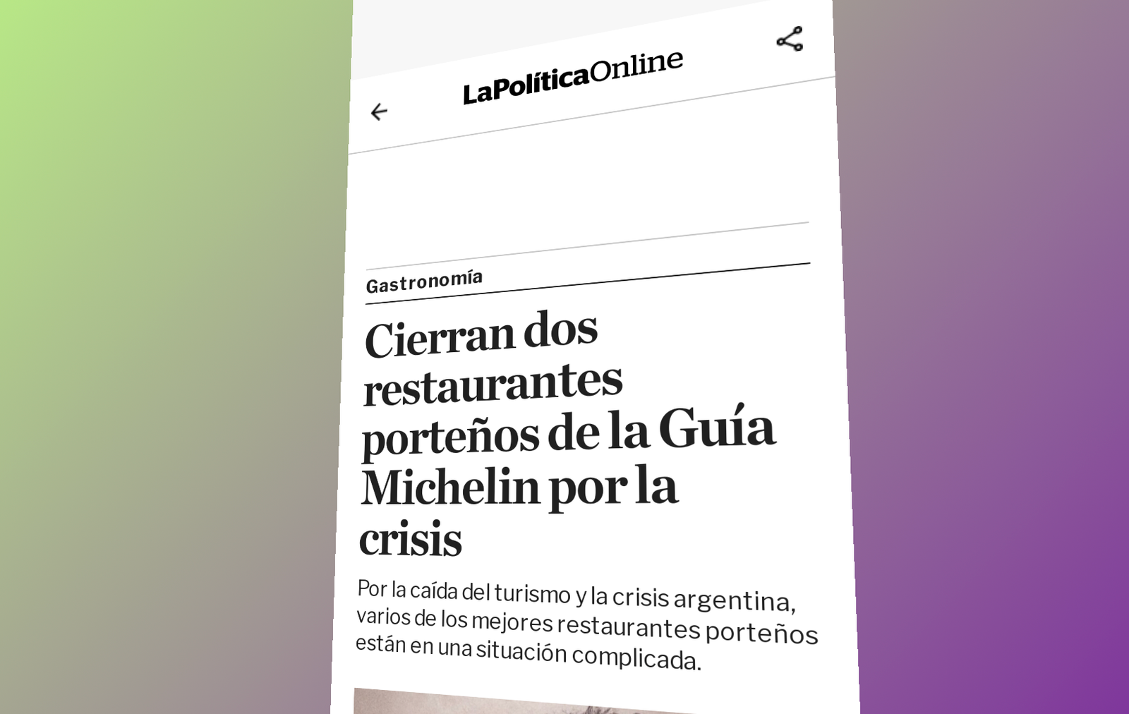 Gastronomía, guías Michelin y la caída del turismo internacional en Argentina